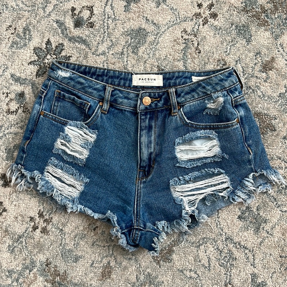 PACsun high rise festival shorts